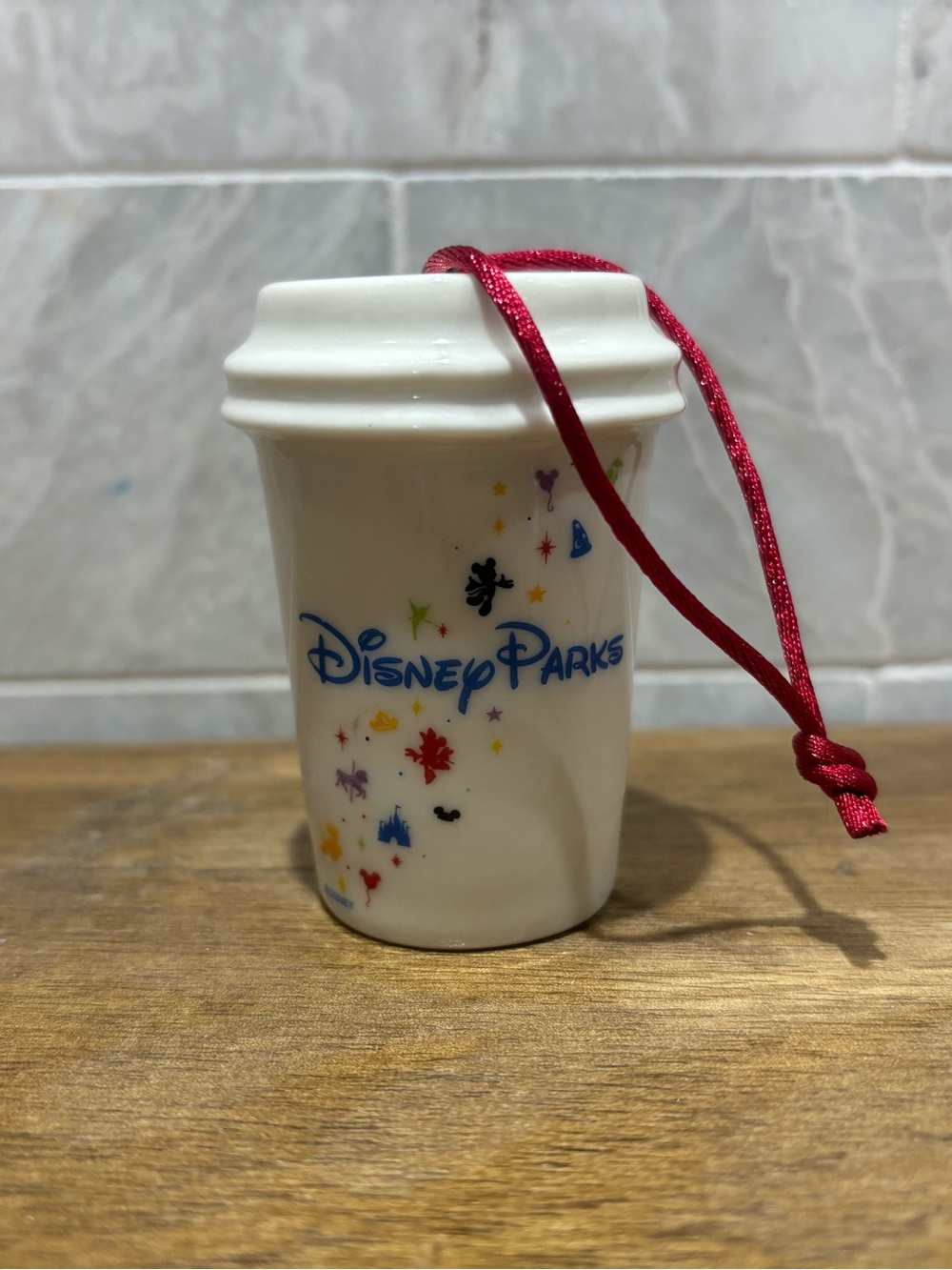 Disney Parks Starbucks ornament 2015